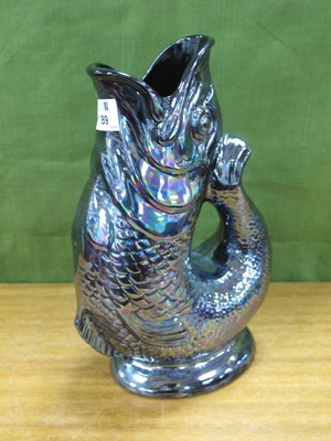 Lot 1189 - Lorna Bailey Wade Lustre Guggle fish jug, 27cm...