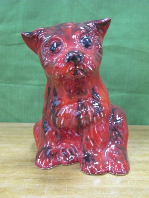 Lot 1310 - Anita Harris Cute Model of a Seated Terrier...