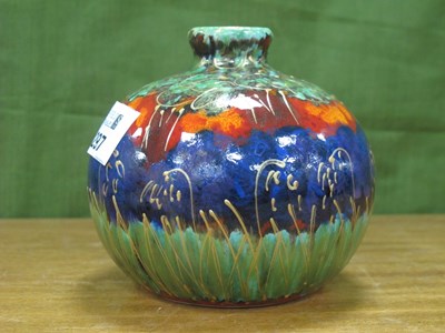 Lot 1297 - Anita Harris 'Bluebell Wood' Marrakesh Vase,...