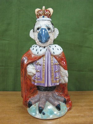 Lot 1285 - Burselm Pottery 'King Charles III' Grotesque...