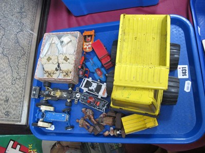 Lot 1431 - Toys, to include a large Buddy L truck various...