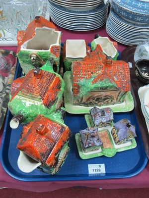 Lot 1111 - Royal Winton Cottage Ware Table Pottery,...