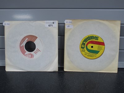 Lot 671 - Dr Alimantado 7" Singles, two releases...