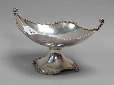 Lot 126 - A Decorative Hallmarked Silver Footed Dish,...