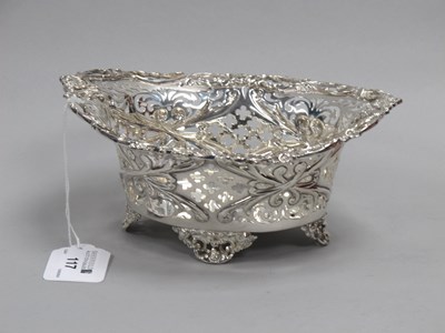 Lot 117 - A Decorative Victorian Hallmarked Silver...