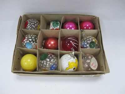 Lot 1467 - Vintage Christmas Decorations, to include...