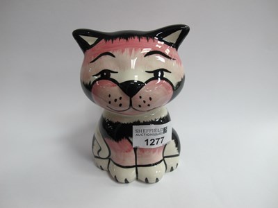 Lot 1277 - Lorna Bailey - Mack the Cat, 13cm high.