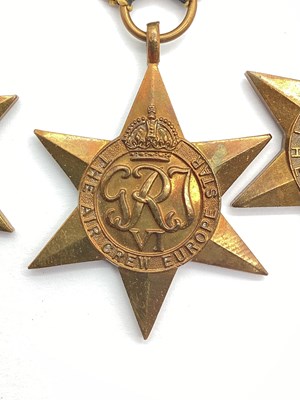 Lot 480 - WWII RAF Fighter Command Air Crew Europe Star...