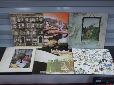 Lot 591 - Led Zeppelin L.P's, six to include, Led...