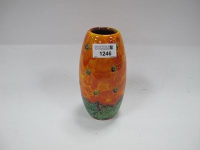 Lot 1246 - Anita Harris 'Floral Medley' Skittle Vase,...