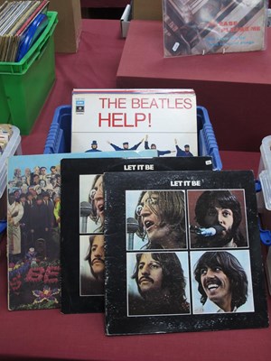 Lot 534 - Beatles and Related L.P's, nine to include,...