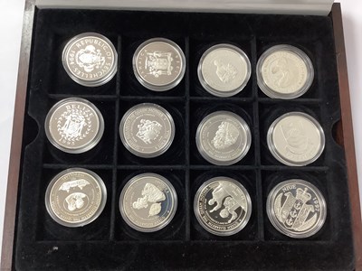 Lot 530 - Collection Of Twenty Eight Silver Proof Coins,...