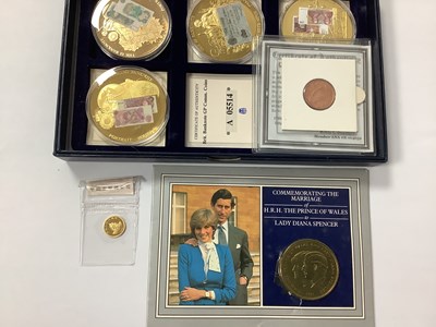 Lot 540 - 1998 China Gold Panda 5 Yuan, together with a...