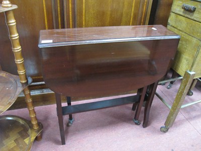 Lot 1583 - Edwardian Mahogany Sutherland Table, with...