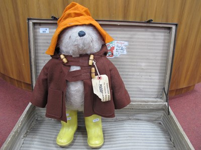 Lot 323 - Gabrielle Designs Paddington Bear, with brown...