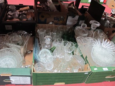 Lot 1141 - Cut Glass, bowls, jugs, glass ware, etc:-...