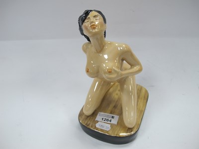 Lot 1264 - Peggy Davies Erotic Figurine 'Lolita', artists...