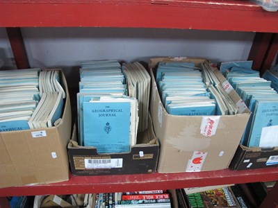 Lot 1076 - The Geographical Journal Magazines 1939 and...