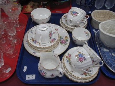 Lot 1178 - Royal Worcester 'Roanoke' China Tea Ware, of...