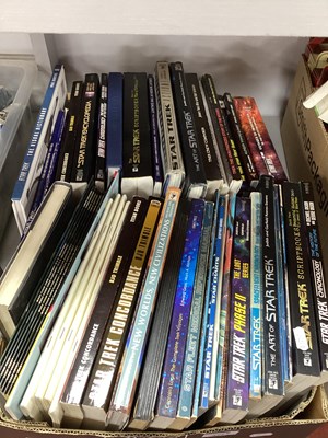 Lot 377 - A Collection of Star Trek Themed Books and...