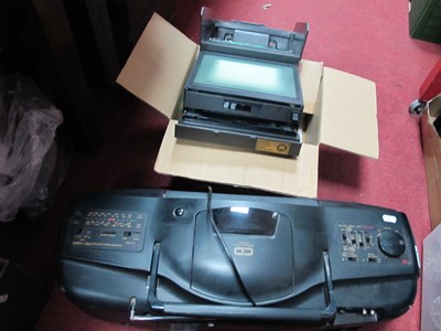 Lot 1145 - JVC RC X10 CD Portable System, Venturer DVD...