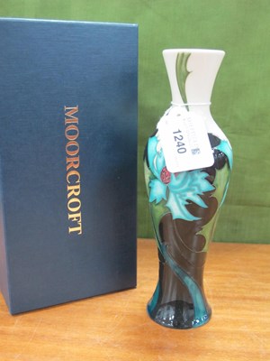 Lot 1240 - A Moorcroft Pottery 'Sea Holly' Pattern...