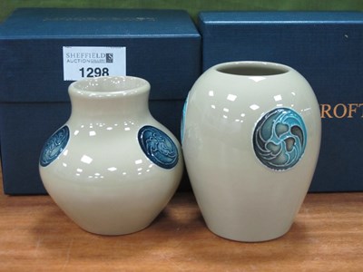 Lot 1298 - A Moorcroft Pottery Ovoid Vase, painted in the...