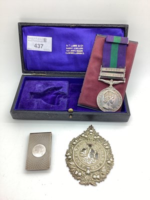 Lot 437 - British Army Argyle & Sutherland Highlanders...