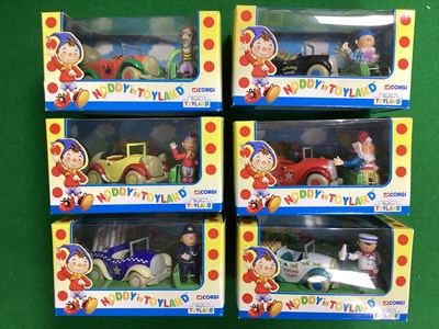 Lot 537 - Six Corgi Noddy In Toyland Diecast and Plastic...