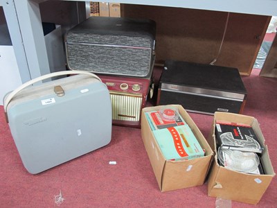 Lot 1484 - HMV, Sabre 2, Grundig and Phillips reel to...