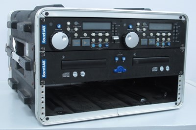 Lot 1146 - Two Mixer Units, sound lab cd deck, in a...