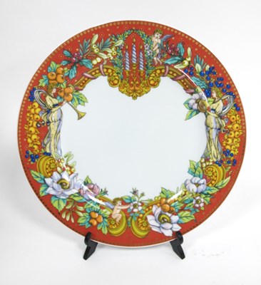 Lot 1178 - Twelve Rosenthal 'Versace' Porcelain Plates,...