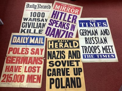 Lot 306 - Selection of WWII Blitzkrieg on Poland Period...