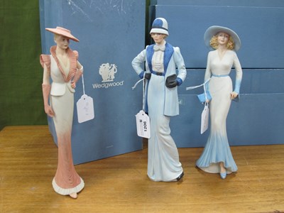 Lot 1206 - Wedgwood 'The High Society' Figurines 'Sarah',...