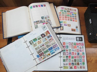 Lot 1098 - Stamps; A collection of world stamps, mainly...
