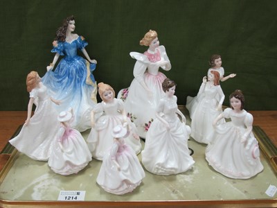 Lot 1214 - Royal Doulton Figurine of The Year 'Rebecca',...