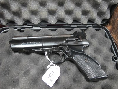 Lot 1435 - Webley Tempest Air Pistol .22 5-6 cal, with...