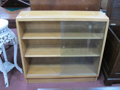 Lot 1613 - E. Gomme for G.Plan Oak Bookcase, with glazed...