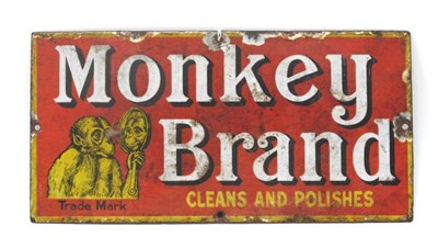 Lot 1298A - An Early XX Century Enamelled Advertising Sign...