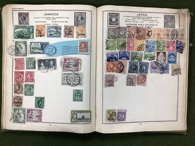 Lot 421 - Stamps; An album of GB commonwealth and world...