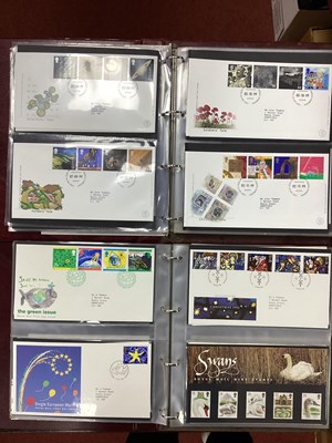 Lot 433 - Stamps; Two albums of Great Britain first day...