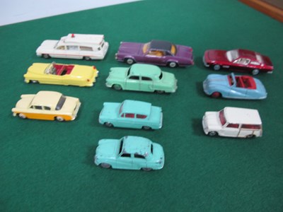 Lot 687 - Ten Original Dinky Diecast Vehicles,...