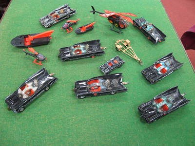 Lot 688 - Quantity of 1960's/1970's Batman Vehicles by...