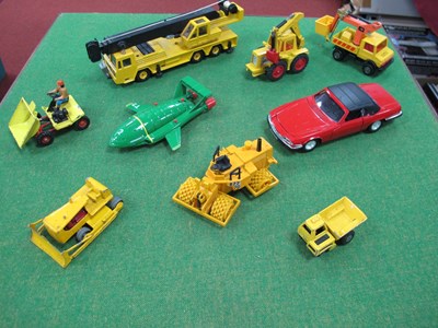 Lot 492 - Nine Diecast Model Vehicles by Corgi, Matchbox,...