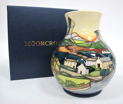 Lot 1170 - A Moorcroft Pottery Vase, of baluster form,...