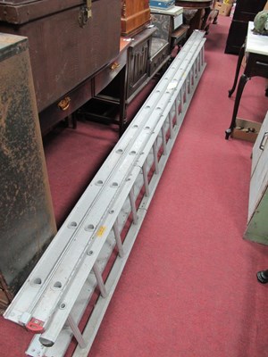 Lot 1564 - Clima & Ramsay Aluminium Ladders. (2)