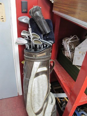 Lot 1001 - Golf Club s - Supreme Golfcraft, etc in bag,...