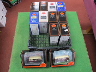 Lot 689 - Twelve 1:76th Scale Diecast Model Buses by EFE...