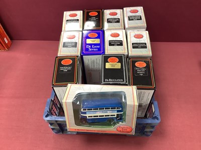 Lot 720 - Twelve 1:76th Scale Diecast Model Buses by EFE...