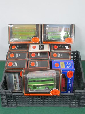 Lot 535 - Twelve 1:76th Scale Diecast Model Buses by EFE...